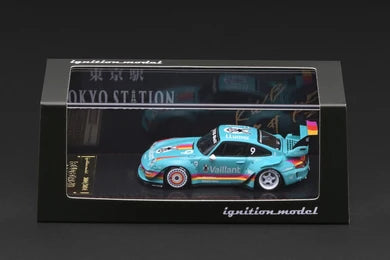 Ignition Model 1:64 RWB Porsche 993 Vaillant – Vert – CDX Exclusive – Boîte Acrylique IG4142
