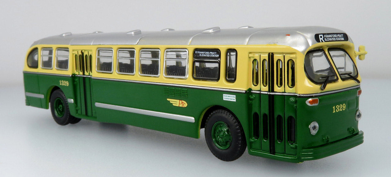 1952 Brill CD-44 Transit Bus Philadelphia Transportation Company