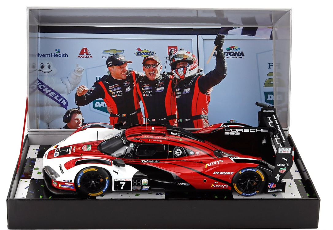 PORSCHE - 963 9RD 4.6L TURBO V8 TEAM PORSCHE PENSKE MOTORSPORT N 7 WINNER IMSA 24h