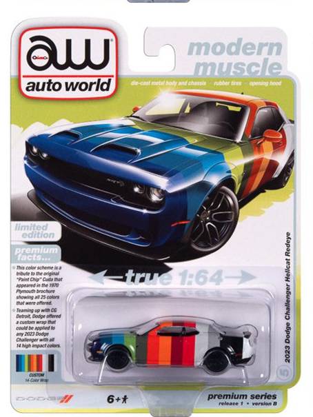 Dodge Challenger Hellcat Redeyes 2023 (14 Factory color paint)