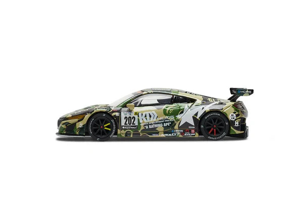 POPRACE 1/64, BAPE®︎ x POPRACE 1/64 HONDA NSX GT3 EVO22BAPE