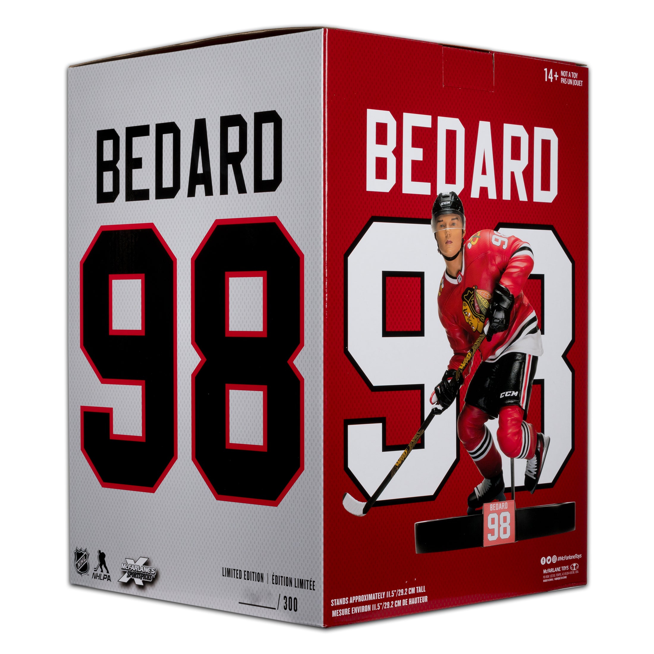 NHL 1:6 RESIN STATUE "CONNOR BEDARD"