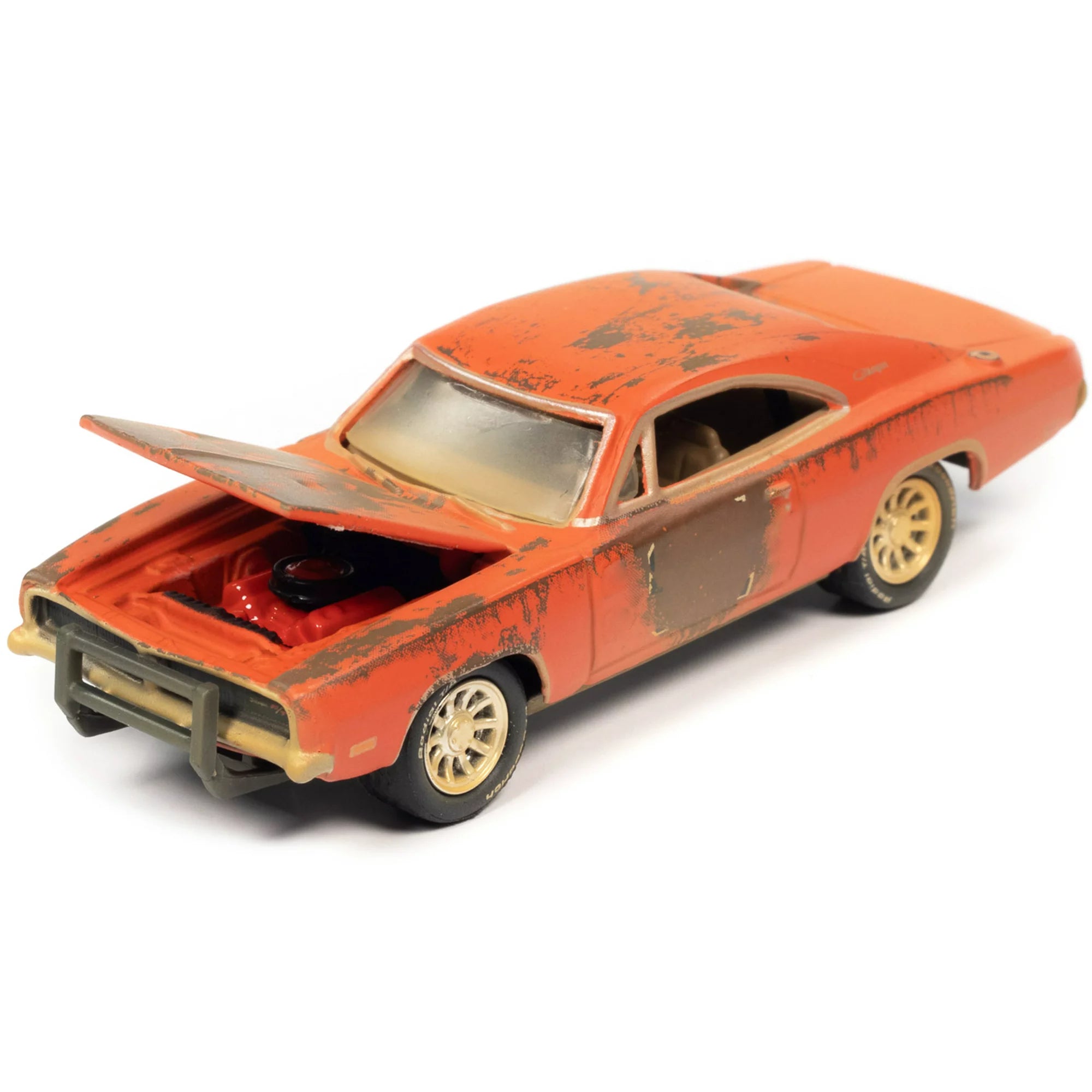 1969 Dodge Charger R/T Orange (Unrestored) "Barn Finds"