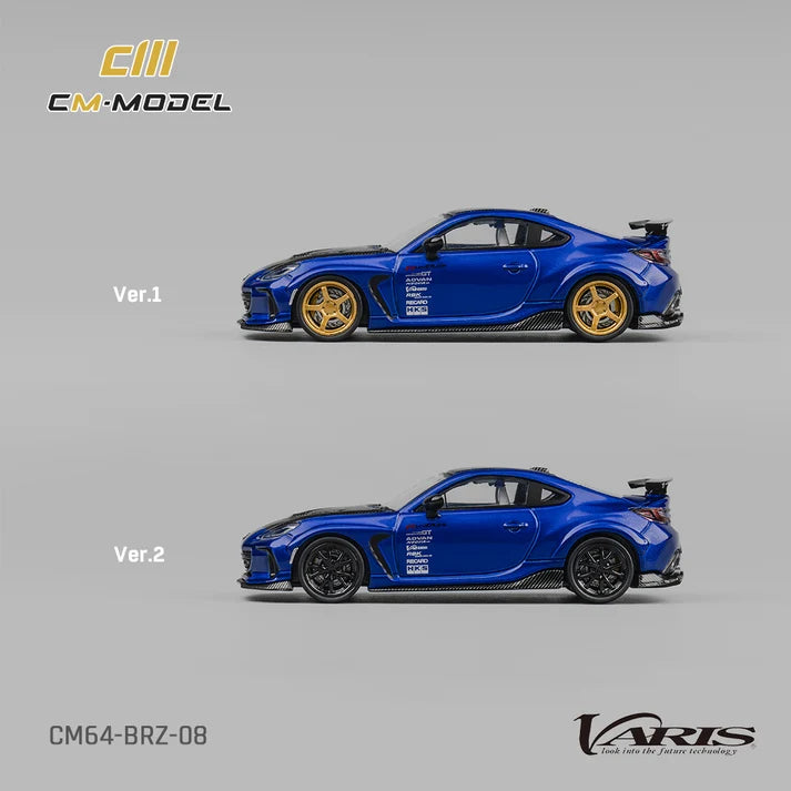 CM Model Subaru BRZ Varis Widebody – Blue 1:64 CM64-BRZ-08