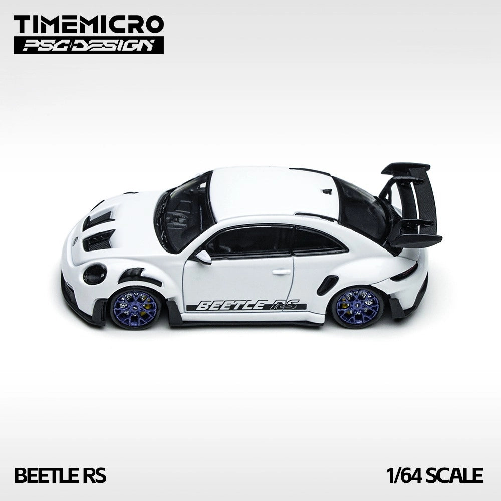 TimeMicro & PSC DESIGN 1:64- Volkswagen Beetle-Concept White TM647901