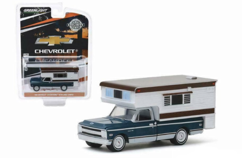 Chevrolet C10 Cheyenne 1969 with Large Camper "Hobby Exclusive"