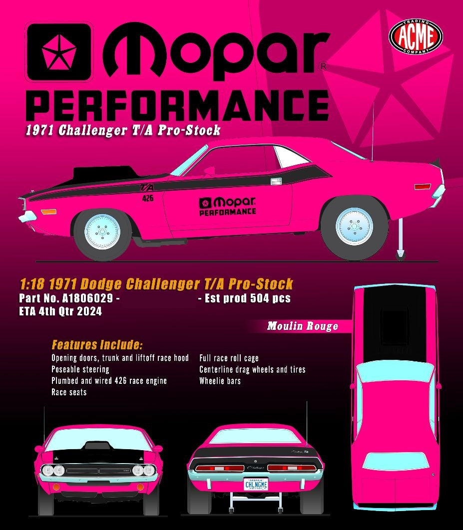 1970 Dodge Challenger T/A Pro Stock