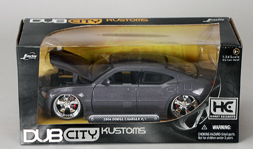 2006 dodge charger R/T, Grey, (Échelle-Scale 1:24)