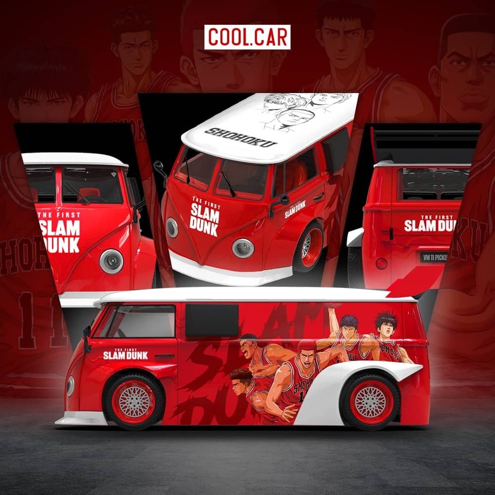 CoolCar 1:64-Volkswagen T1 - Slam Dunk CC642947