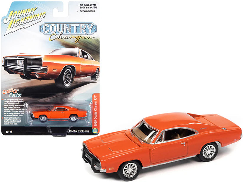 1969 Dodge Charger R/T Orange "Country Changer"