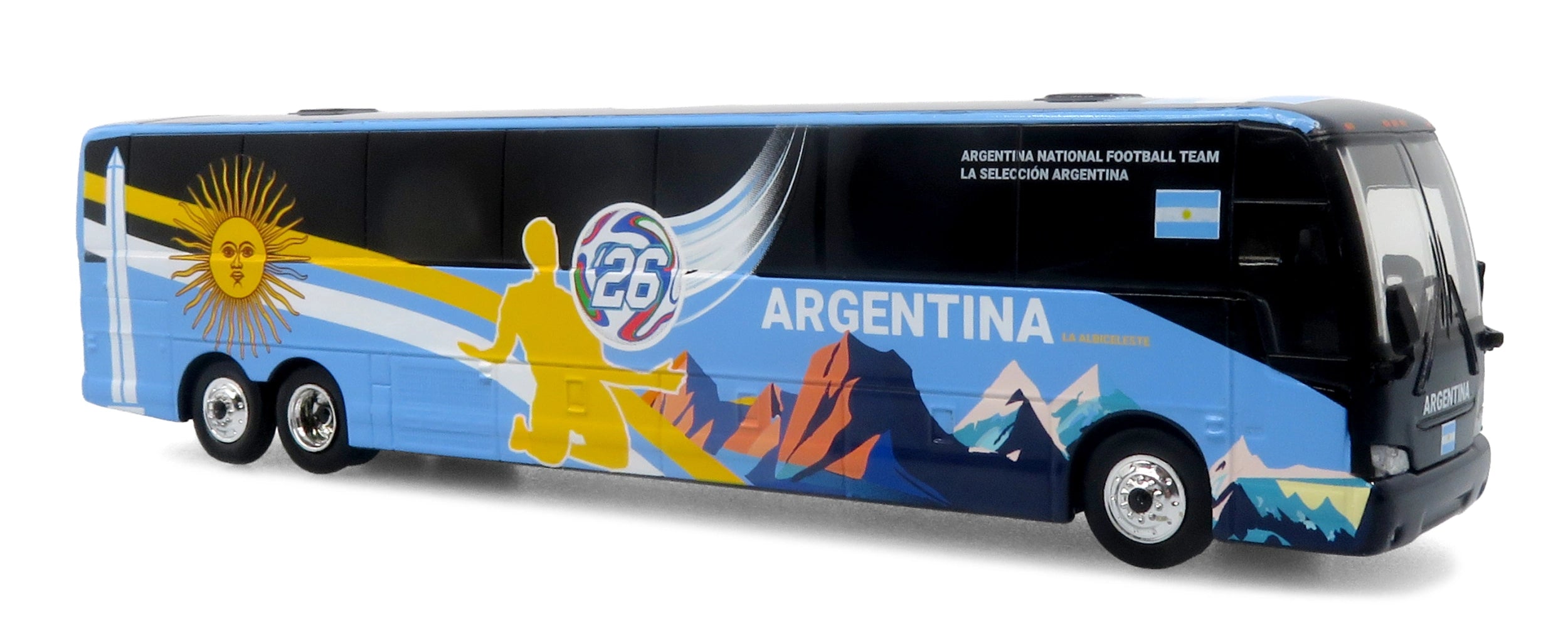 Prevost X3-45 Coach Argentina National Team World Cup Iconic Replicas 1:87 - 87-0723