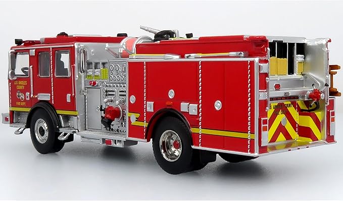 KME Predator Fire Engine Los Angeles County Fire Department 1:64 (Fire Truck) (Limitée 750 mrc)