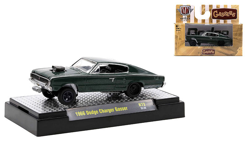 1966 Dodge Charger Gasser in Dark Green Metallic