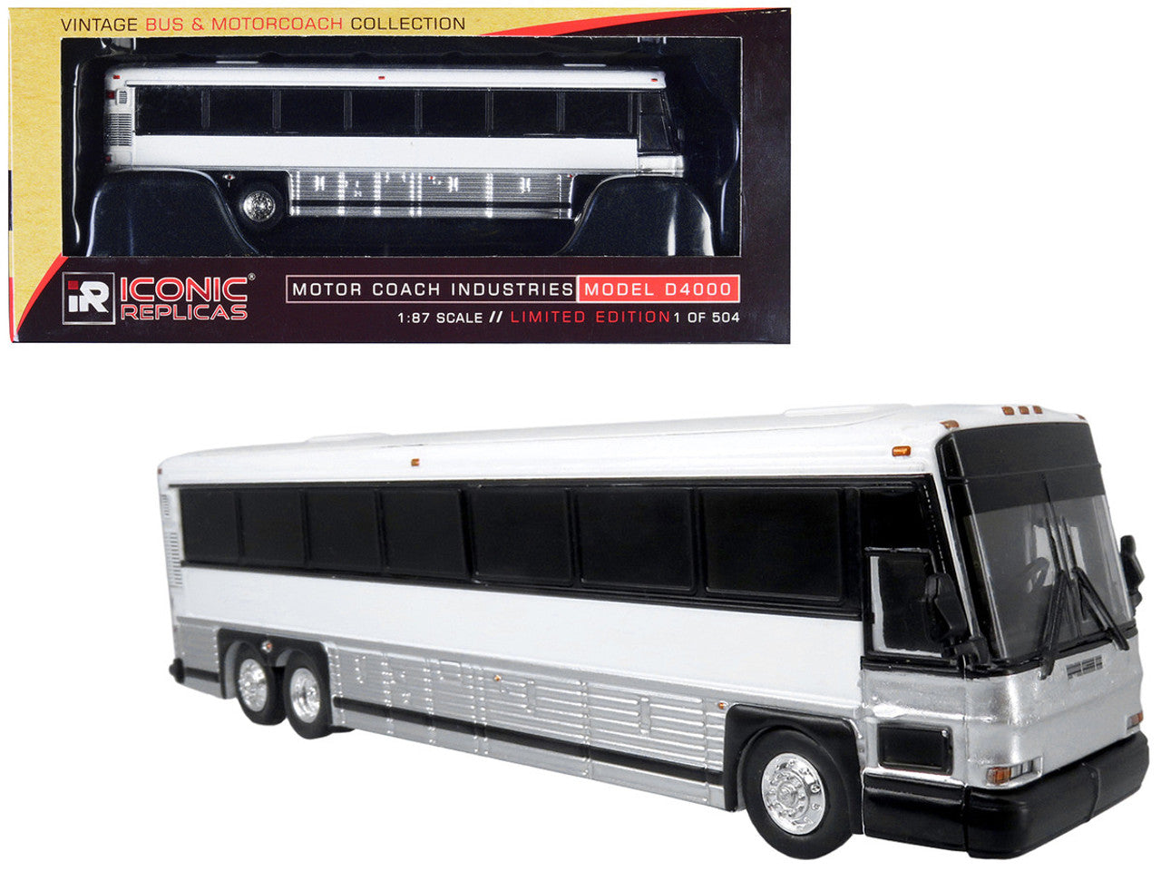 D4000 Coach Bus Blank/White