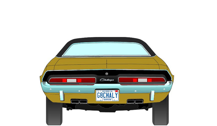 1971 Dodge Challenger R/T - GY8 - A1806030