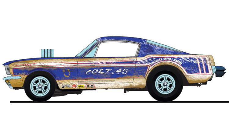 (PRE-ORDER 2025) Southern Speed & Marine 1965 Ford Mustang A/FX - Colt 45