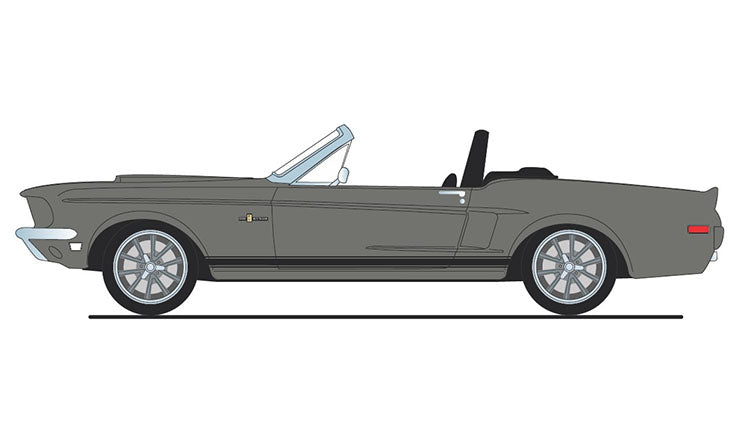 (PRE-ORDER, Q2, 2025) 1967 Ford Mustang GT500 Pro Touring Convertible