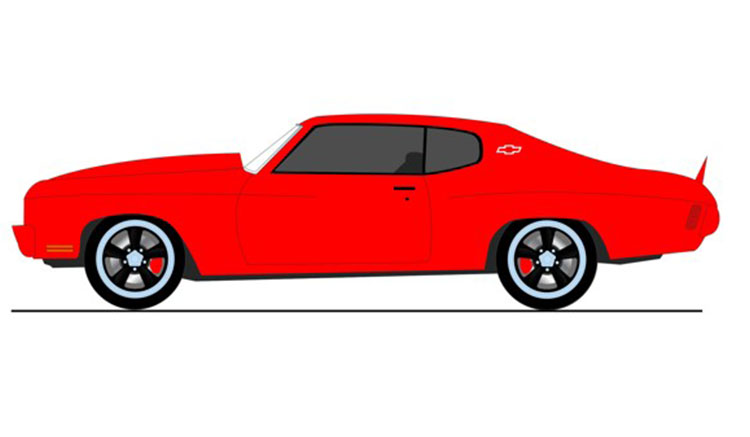 1970 Chevrolet Chevelle SS- Red Eye