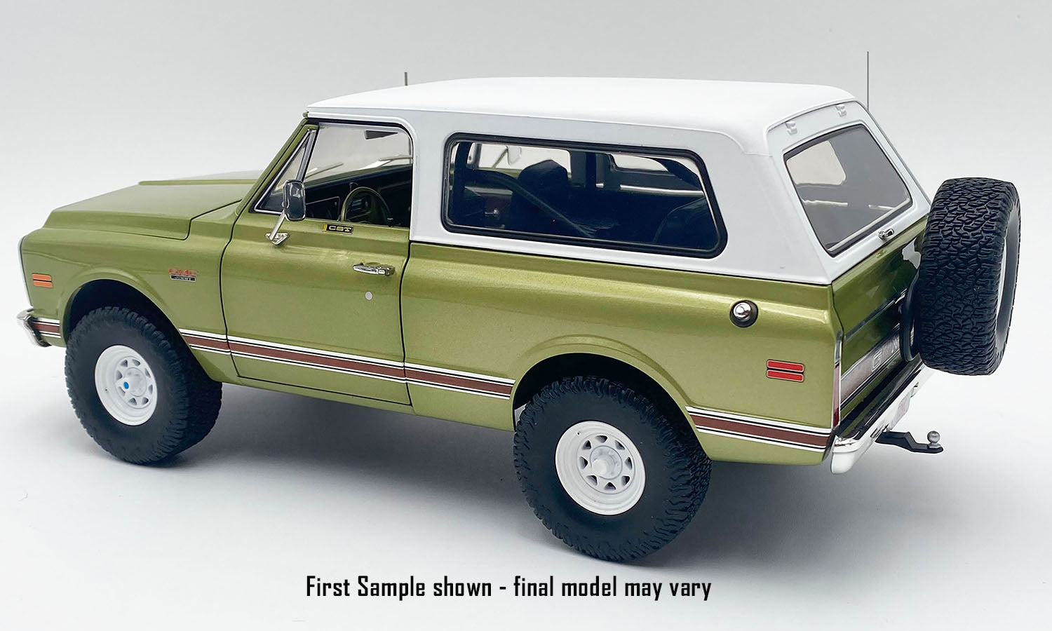 (PRE-ORDER Hiver/Winter 2025) 1972 GMC Jimmy KC Highlighter