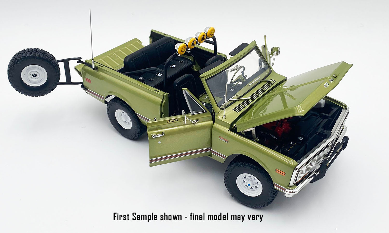 (PRE-ORDER Hiver/Winter 2025) 1972 GMC Jimmy KC Highlighter