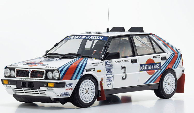 KYOSHO 1:18-Lancia Delta 4WD 1987 Martini Rossi