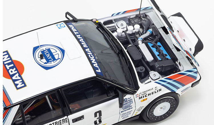KYOSHO 1:18-Lancia Delta 4WD 1988 Lancia Martini