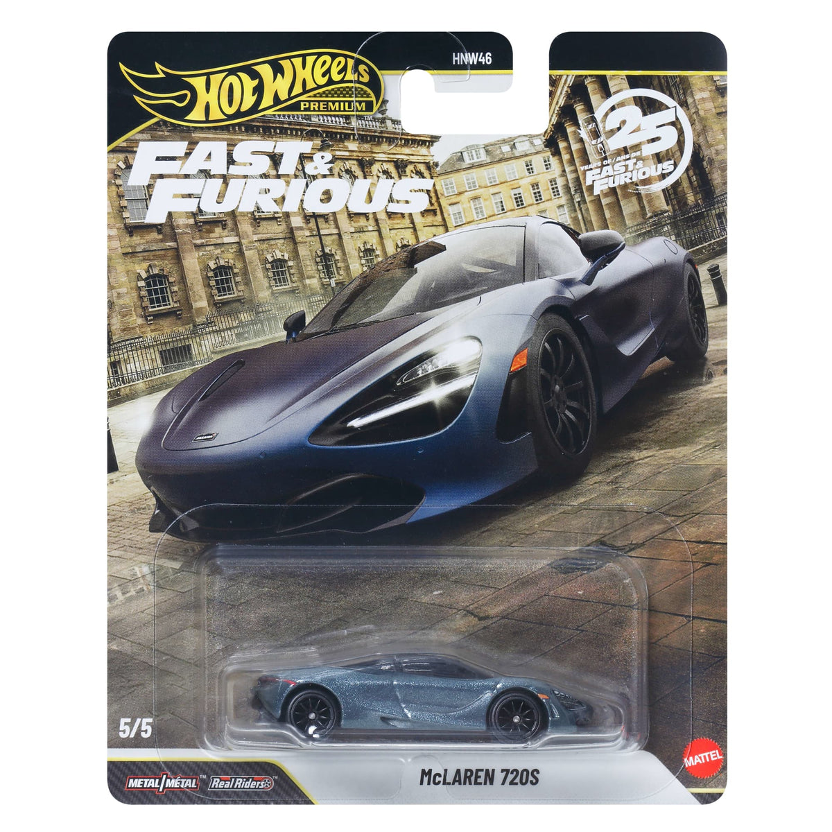 5/5 Hot Wheels Premium 1:64 McLaren 720S – Fast & Furious 2026 JHW80