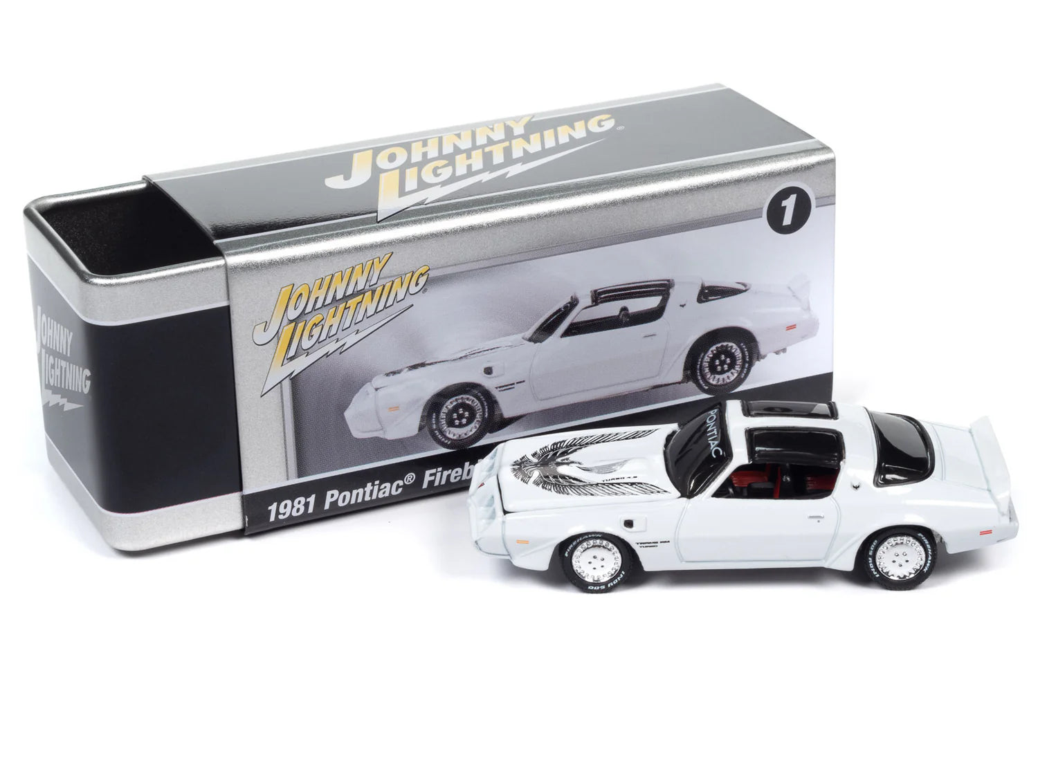 1981 Pontiac Firebird T/A Turbo (Gloss White w/ Turbo 4.9 Firebird Graphics)