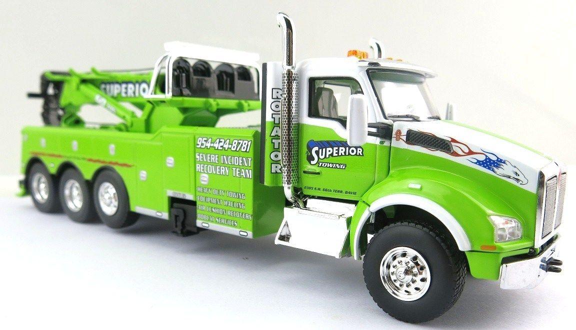 KENWORTH T880 W/MILLER ROTATOR WRECKER (SUPERIOR TOWING)
