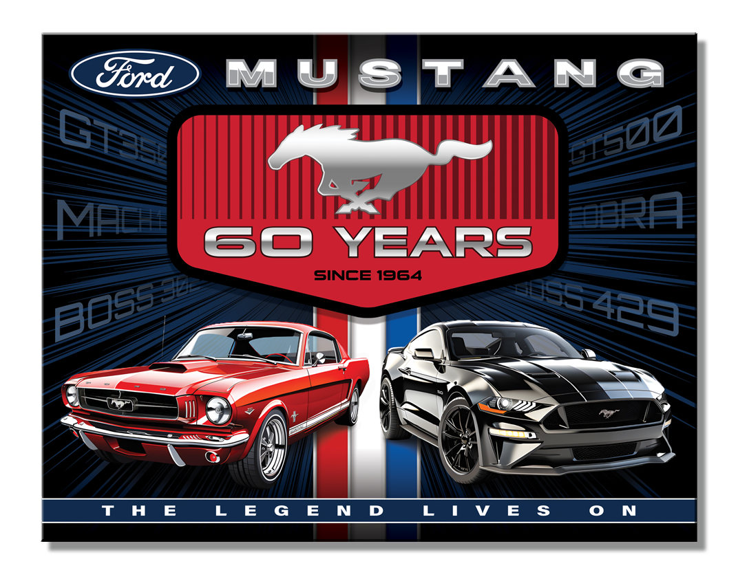 Ford - Mustang 60 yrs.