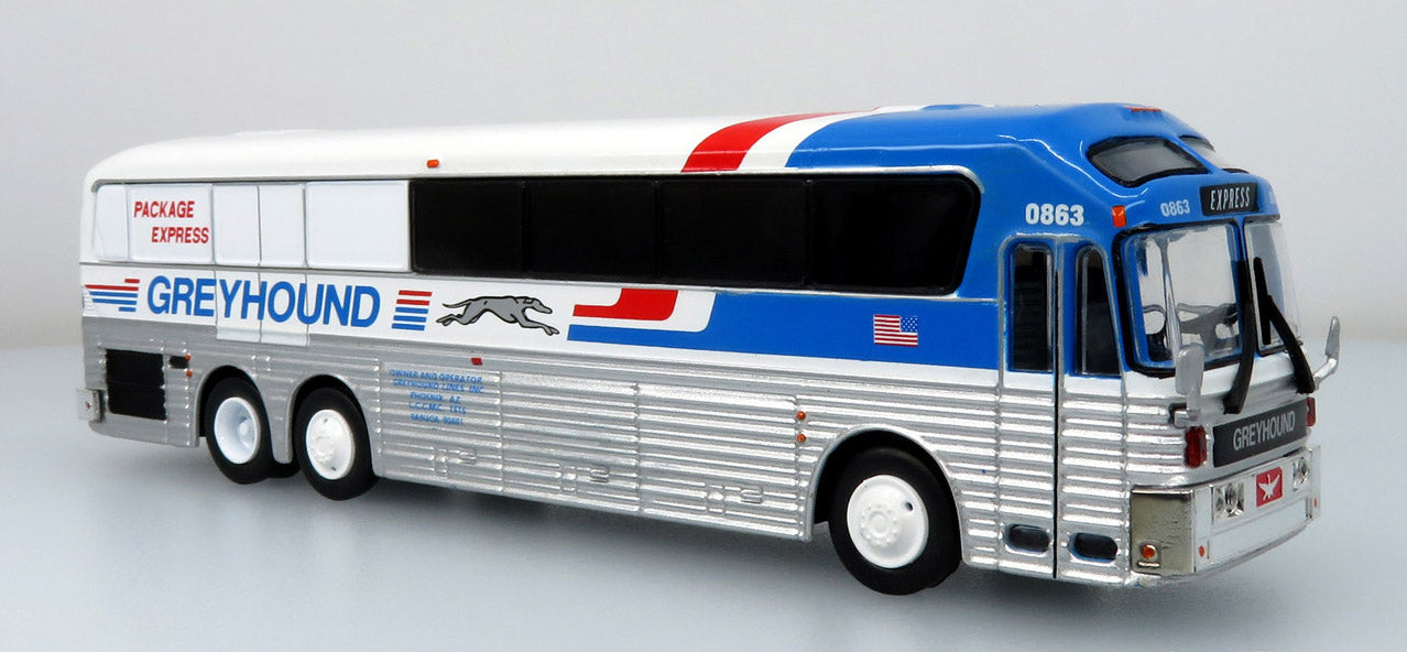 Greyhound Diecast Model Buses Eagle 10 Coach Bus Greyhound Package