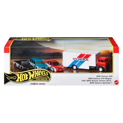 Hot Wheels Premium Car Culture Set of 4 Cars "BRE"