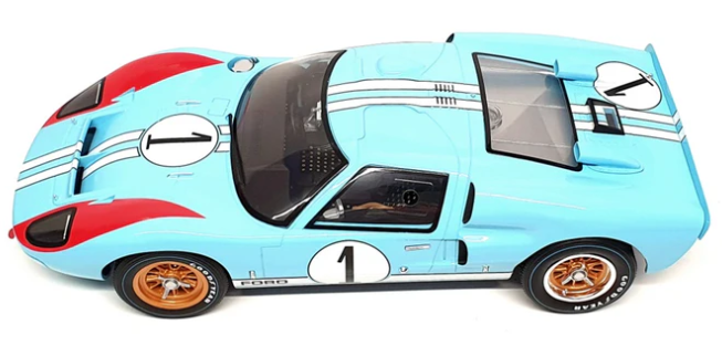 Ford GT40 MkII - 2nd 24h Le Mans 1966