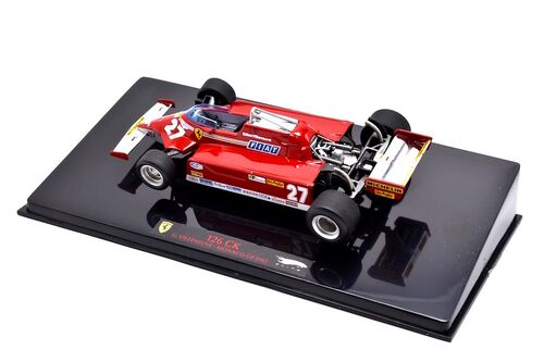F1 Ferrari 126 CK G. Villeneuve 1981 by Hotwheels Elite