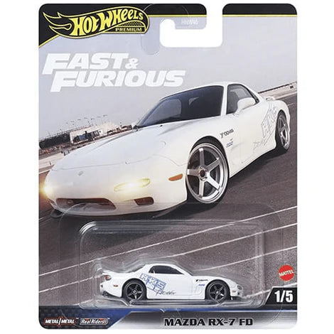 1/5, Mazda RX-7 FD -2025, (JBL93). Hot Wheels Premium Fast & Furious 2025