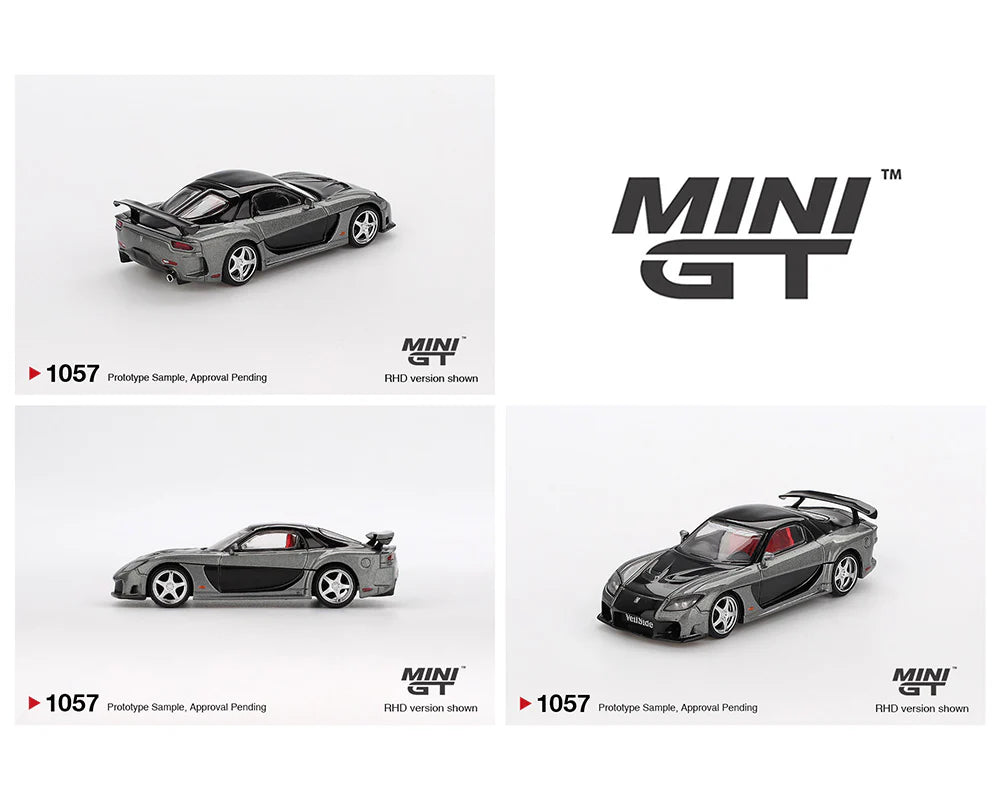 Mini GT- Mazda RX-7 VeilSide – Fortune Grey MGT01057