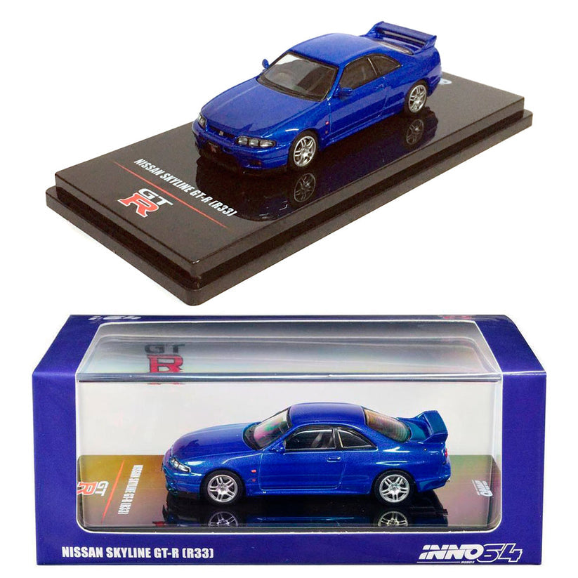 Nissan Skyline GT-R R33 (Bleu)