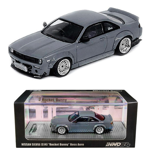 Nissan Silvia S14 Rocket Bunny Boss Aero (Grey)