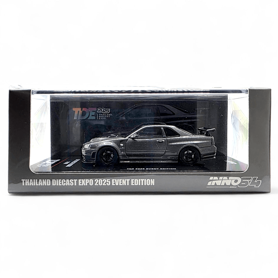 INNO64 1/64 - Nissan Skyline GT-R (R34) Z-Tune Thailand Diecast Expo Exclusive Model 2025 IN64-R34ZT-TDE25