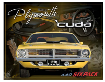 Plymouth Cuda 440 SIX PACK
