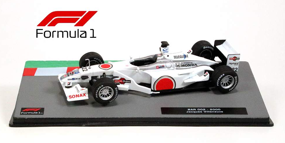 F1- Jacques Villeneuve #22, HONDA BAR 2000