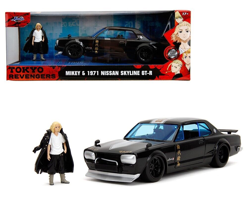 1971 Nissan Skyline GT-R & Mikey Figure