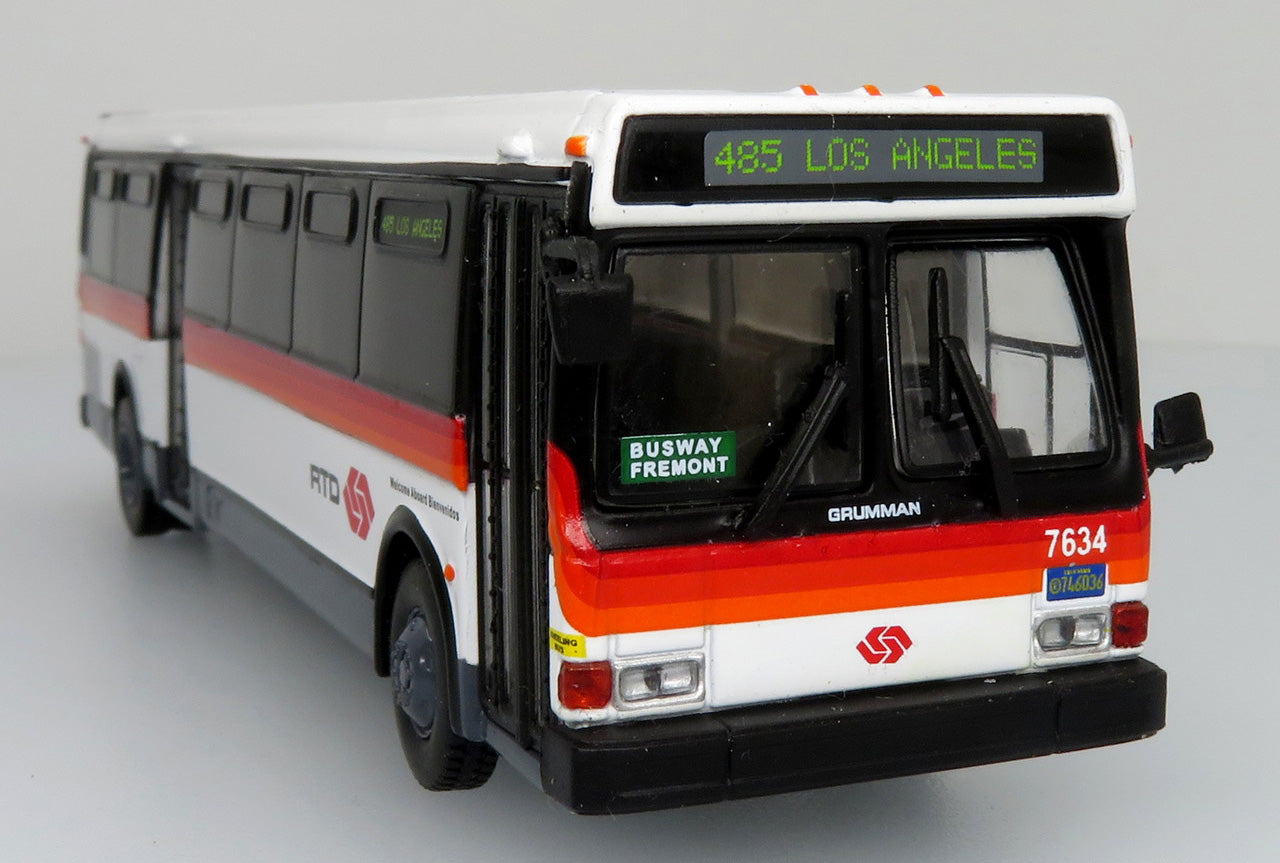 Grumman 870 Transit Bus RTD, Los Angeles California