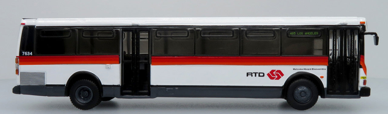 Grumman 870 Transit Bus RTD, Los Angeles California