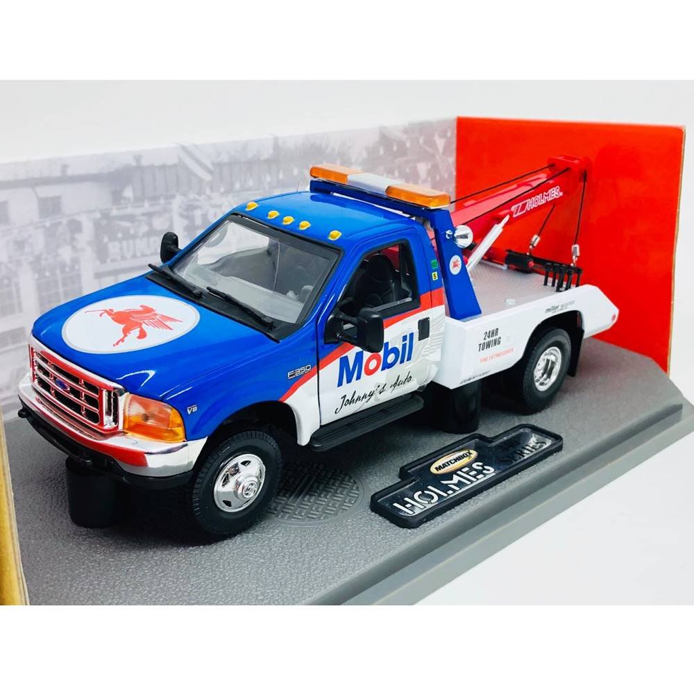 MOBIL, 1999 Ford F-series Holmes Wrecker Tow Truck, (Échelle-Scale 1:24)