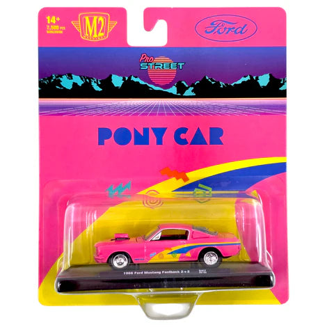 1966 Ford Mustang Fastback 2+2 (M2 Machines Auto-Drivers Release S07 Set) 11228-S07-B