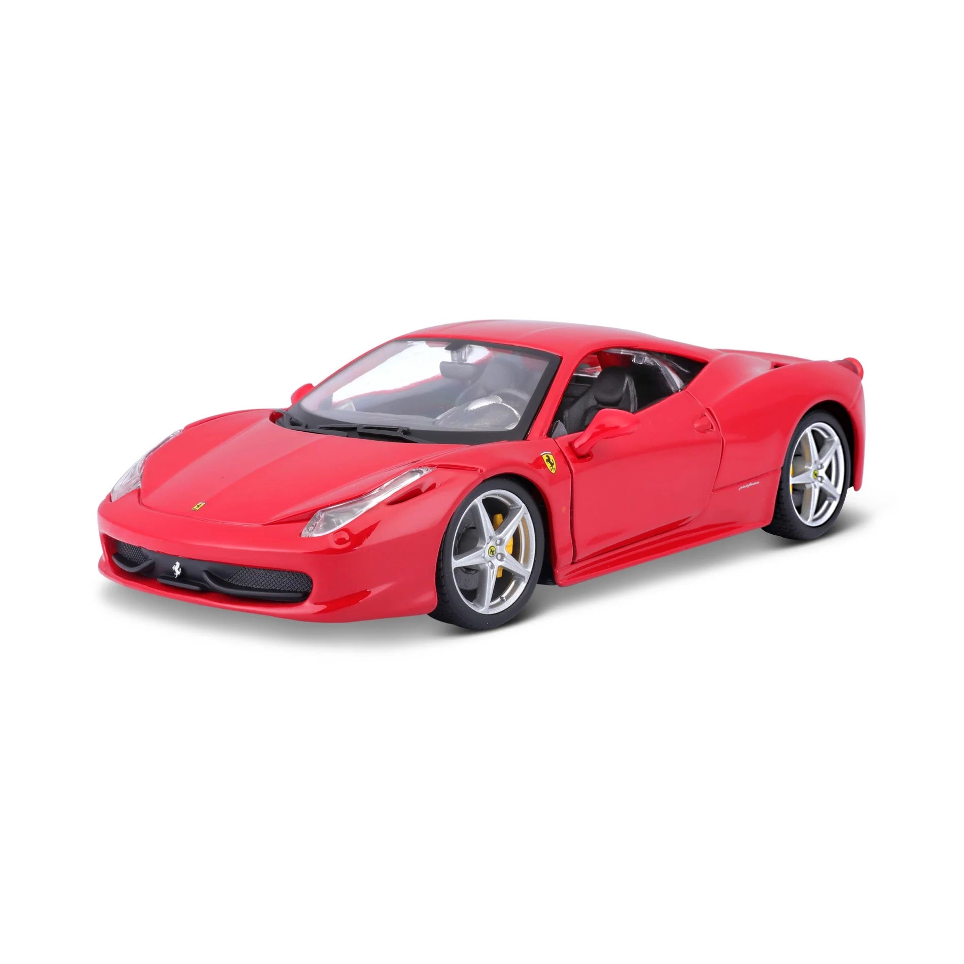 Bburago-1:24- Ferrari 458 Italia, rossa