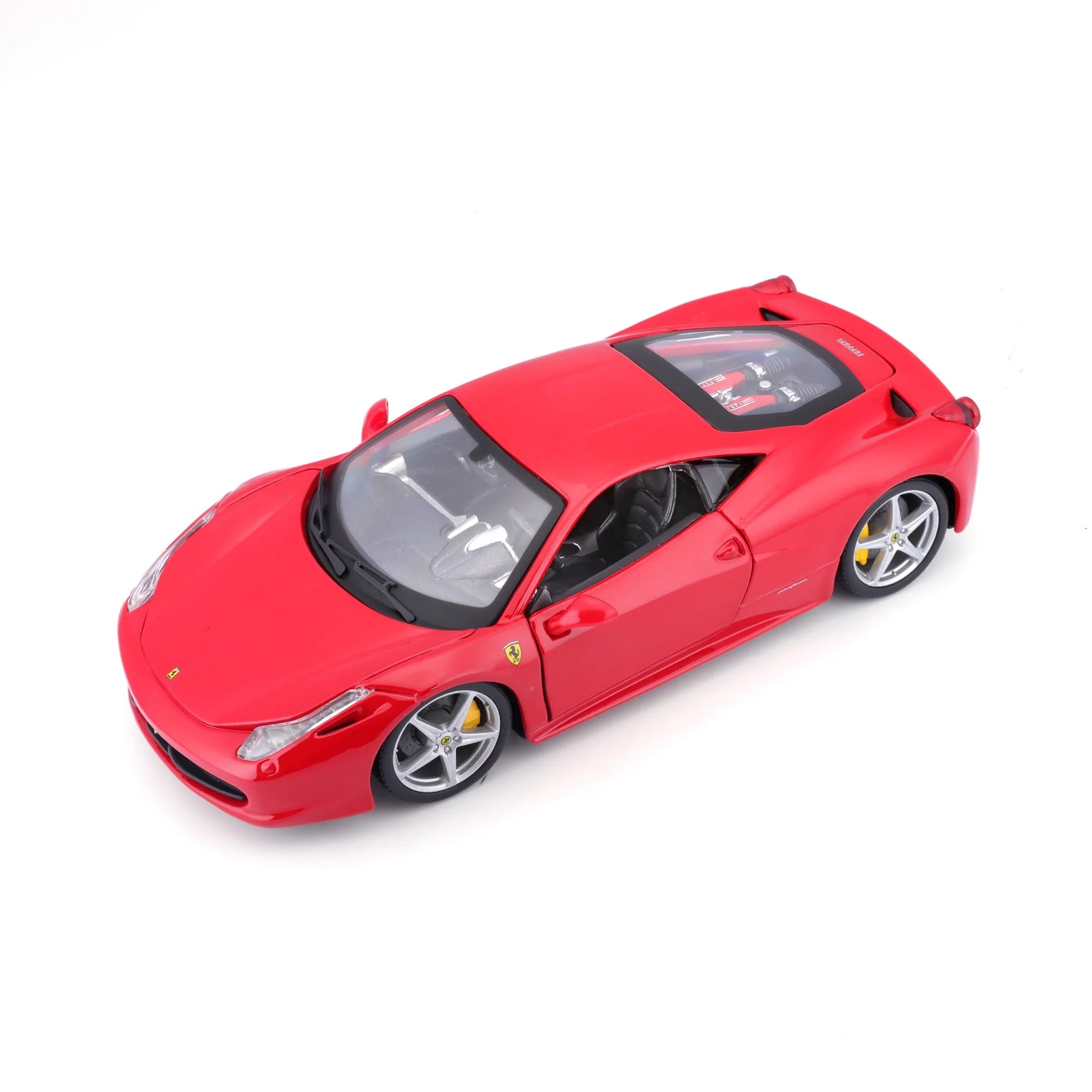 Bburago-1:24- Ferrari 458 Italia, rossa
