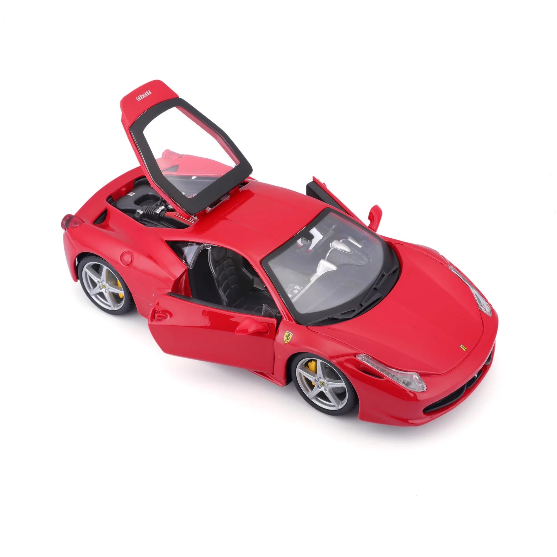 Bburago-1:24- Ferrari 458 Italia, rossa