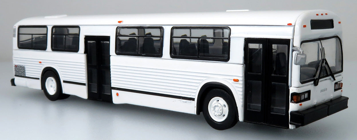 MCI Classic Transit Bus Blank/White